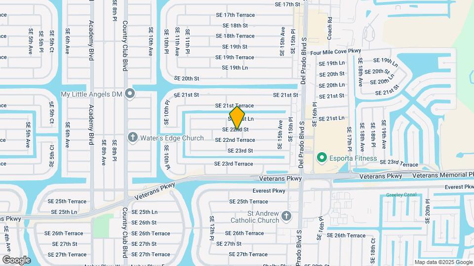 1314 SE 22nd St Map and Location Details