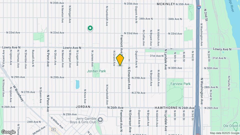 2937-2939 Fremont Ave N Map and Location Details