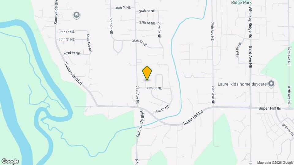 3025 72nd Ave NE Map and Location Details