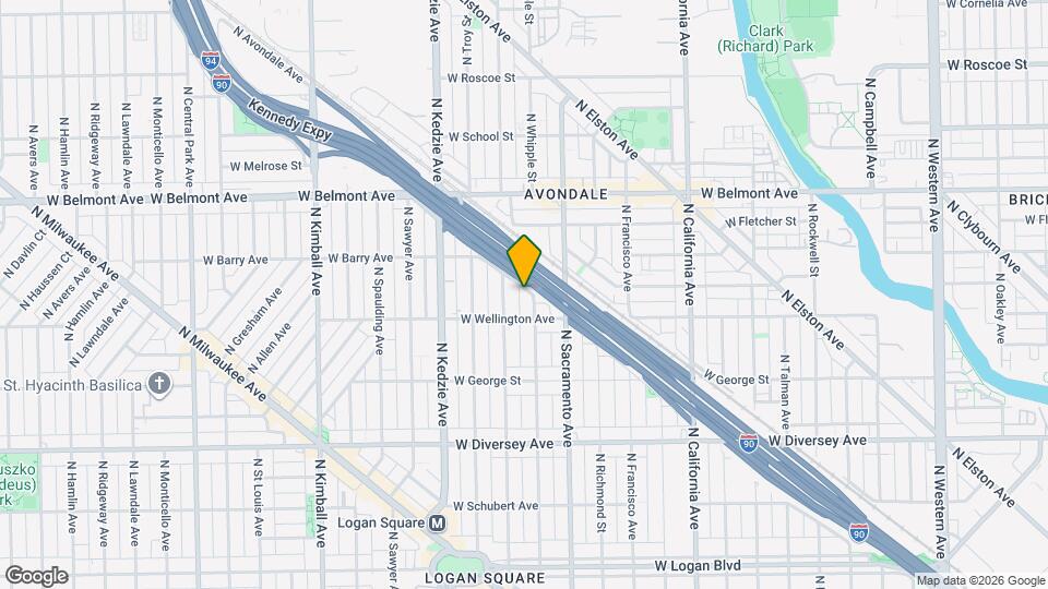 3018 N Whipple St Mapa y Detalles de la Ubicación