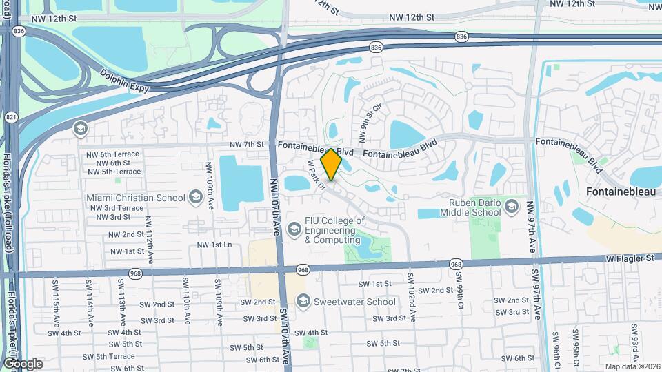 495 W Park Dr Map and Location Details