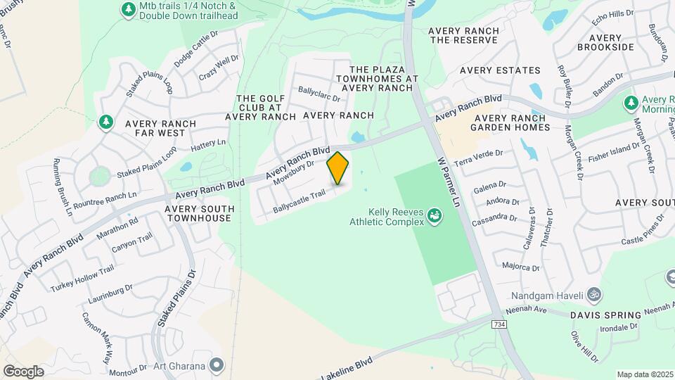 14601 Ballycastle Trail Map and Location Details