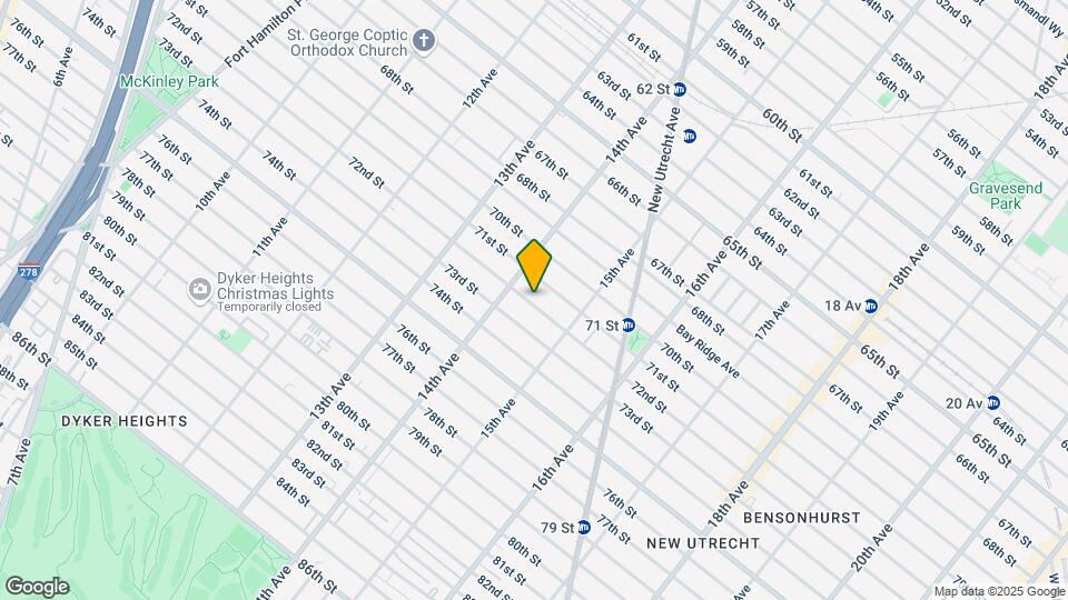 1429 72nd St Map and Location Details
