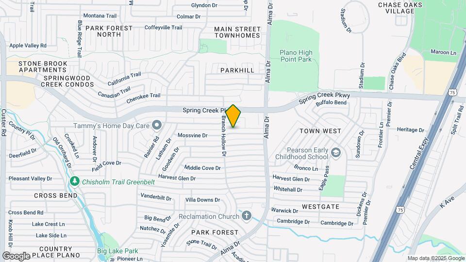 949 Mossvine Dr Map and Location Details
