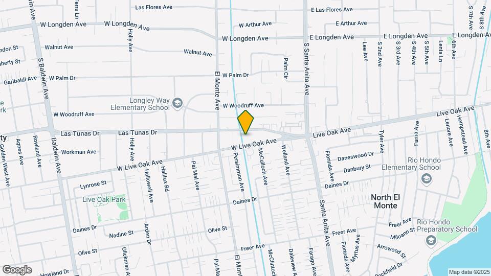 139 W Live Oak Ave, Unit B Map and Location Details