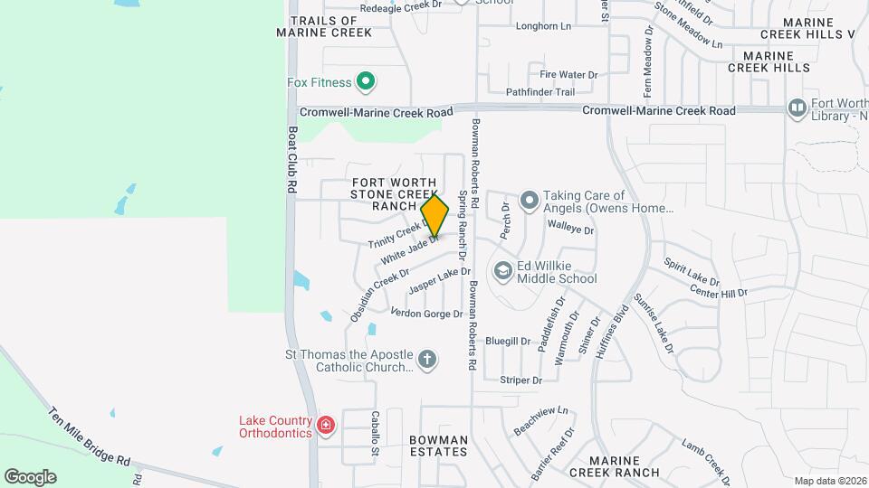 6233 White Jade Dr Map and Location Details