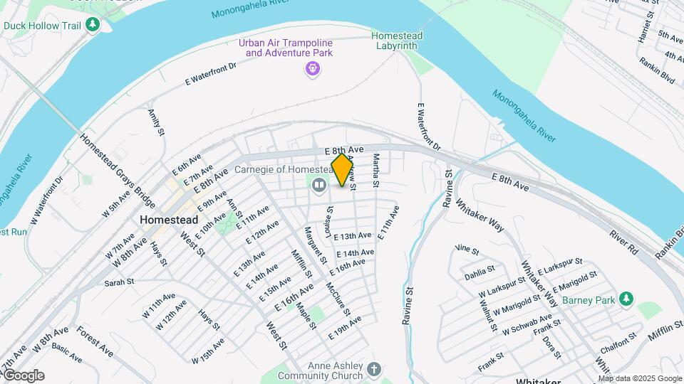 Munhall Retirement Residence Map and Location Details