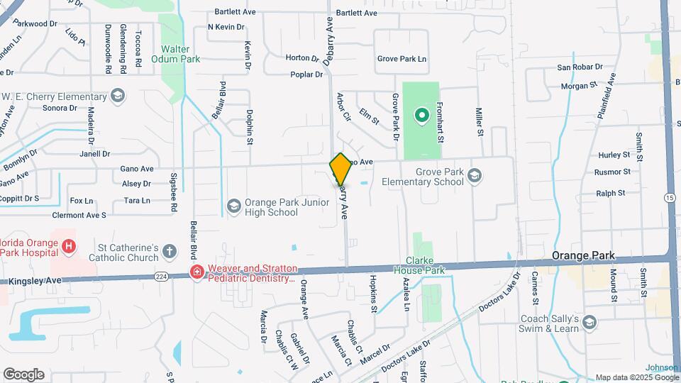 1537 Slash Pine Ct Map and Location Details