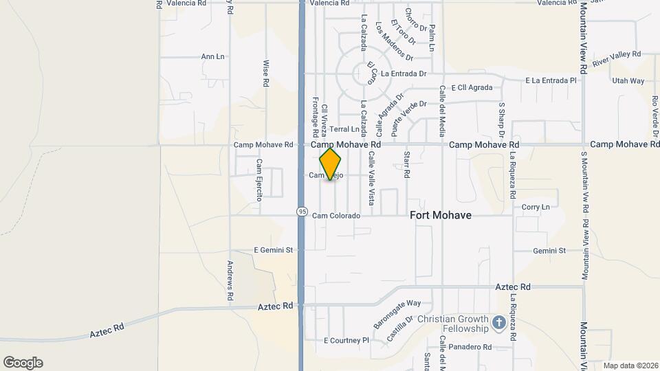 4567 Cll Ranchita Map and Location Details