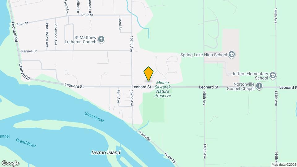 15095 Leonard Rd Mapa y Detalles de la Ubicación