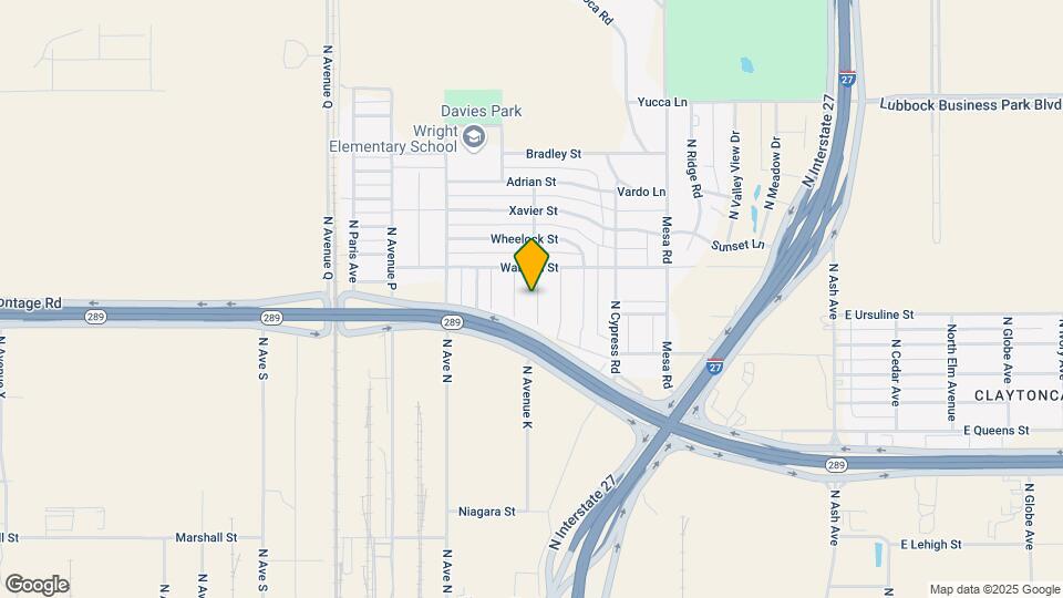 2115 N Jayton Ave Map and Location Details