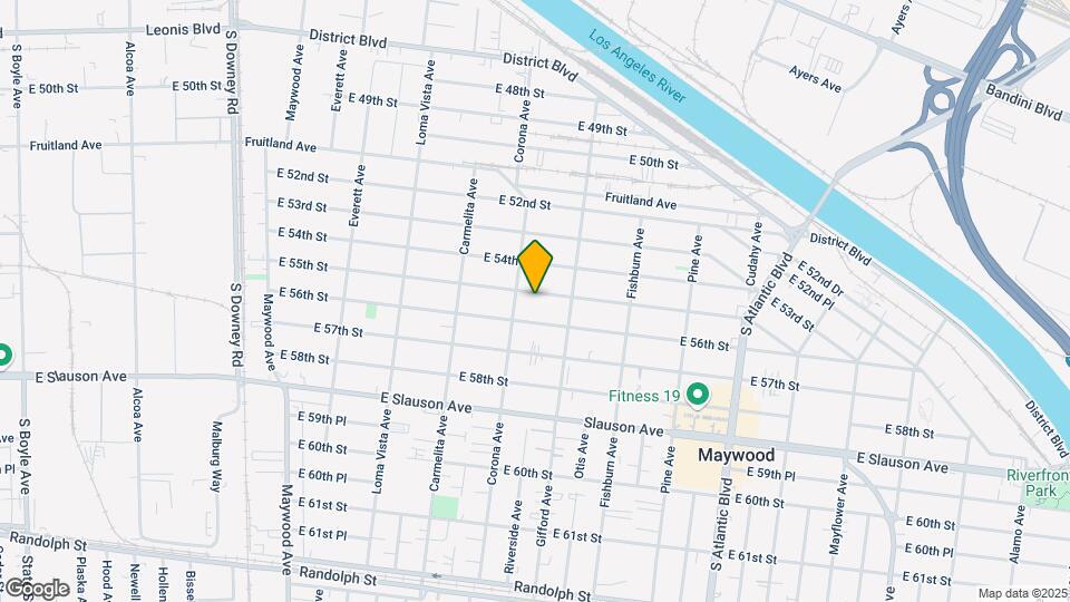 4020 E 55th St Mapa y Detalles de la Ubicación