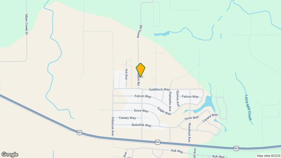 5233 Kervin Rd Map and Location Details