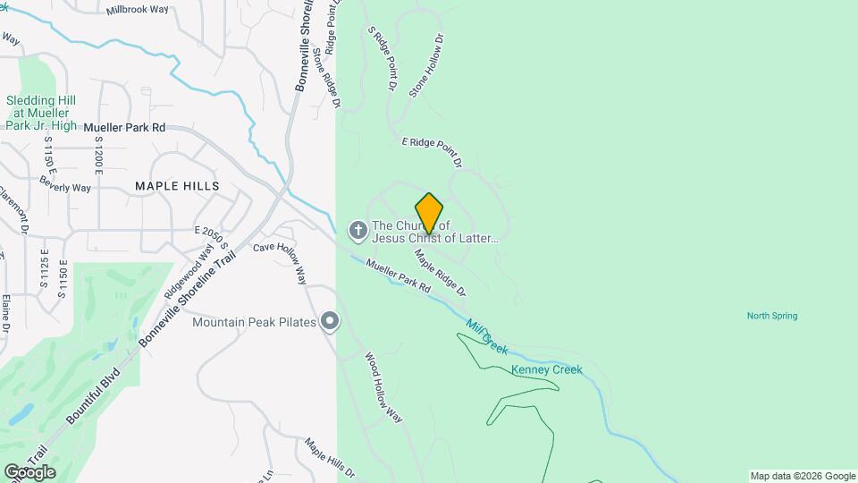 1909 Maple Hollow Way Map and Location Details