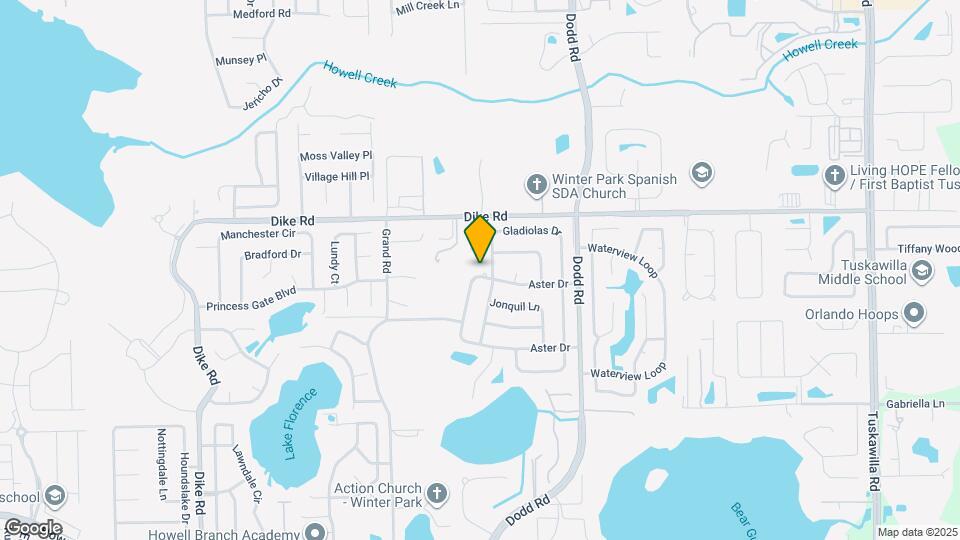 1710 Aster Dr Map and Location Details