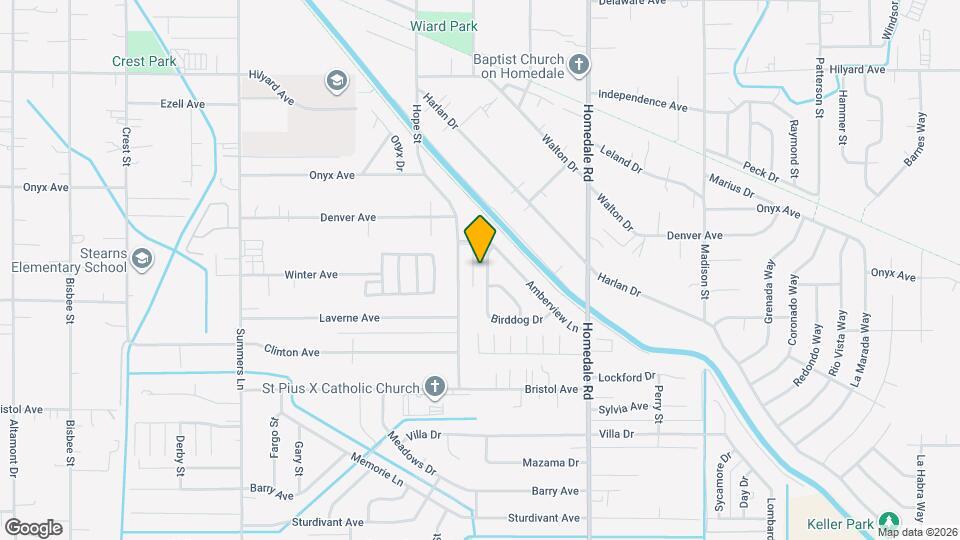 3622 Birddog Dr Map and Location Details