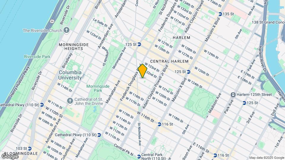 248 W 121st St Map and Location Details