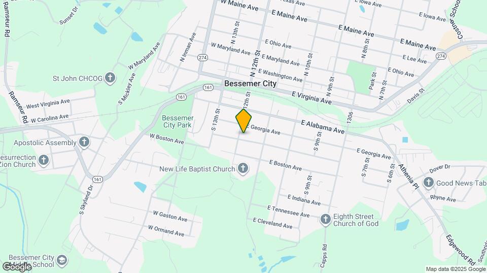 103 E Louisiana Ave Map and Location Details