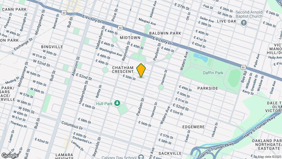 532 E 50th St Map and Location Details