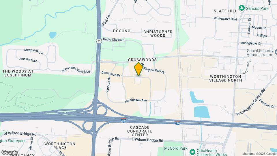 Allston Pointe Mapa y Detalles de la Ubicación