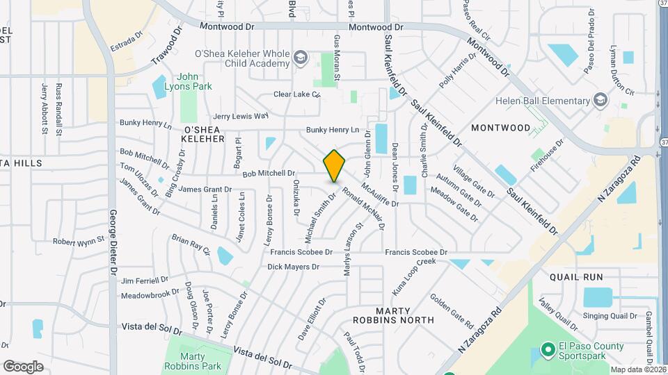 11708 Ronald McNair Dr Map and Location Details