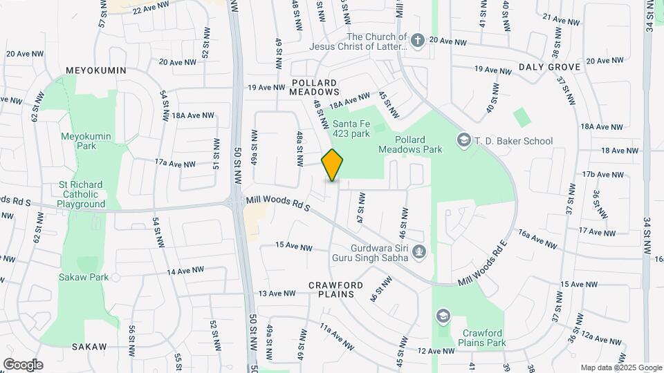 1628 48 St NW Map and Location Details