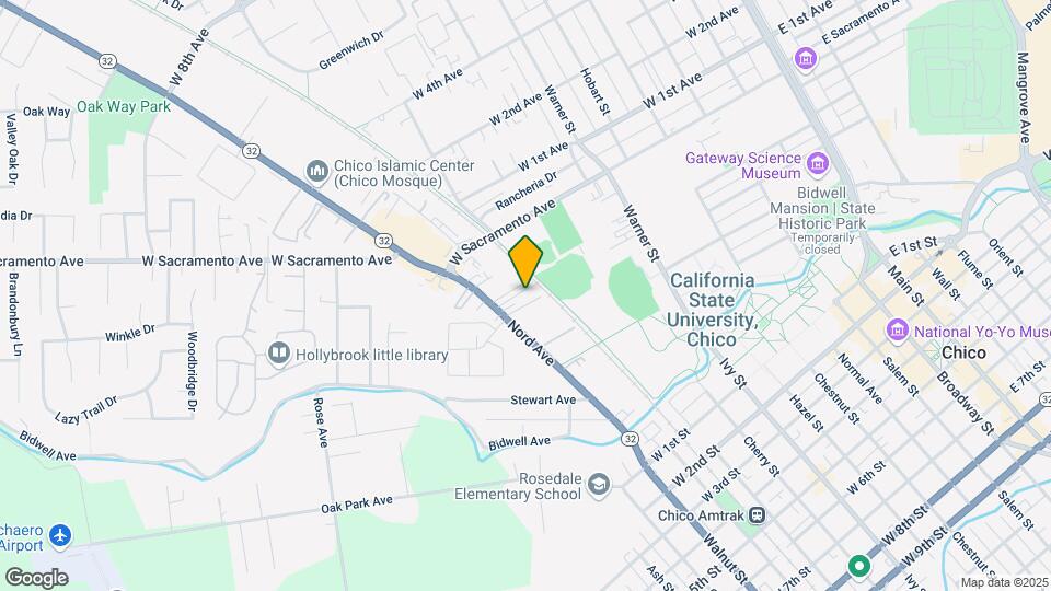 Brentwood Mapa y Detalles de la Ubicación
