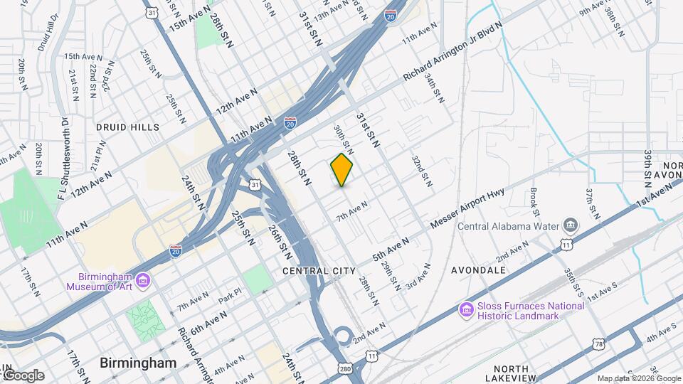 2024 29th St N Map and Location Details