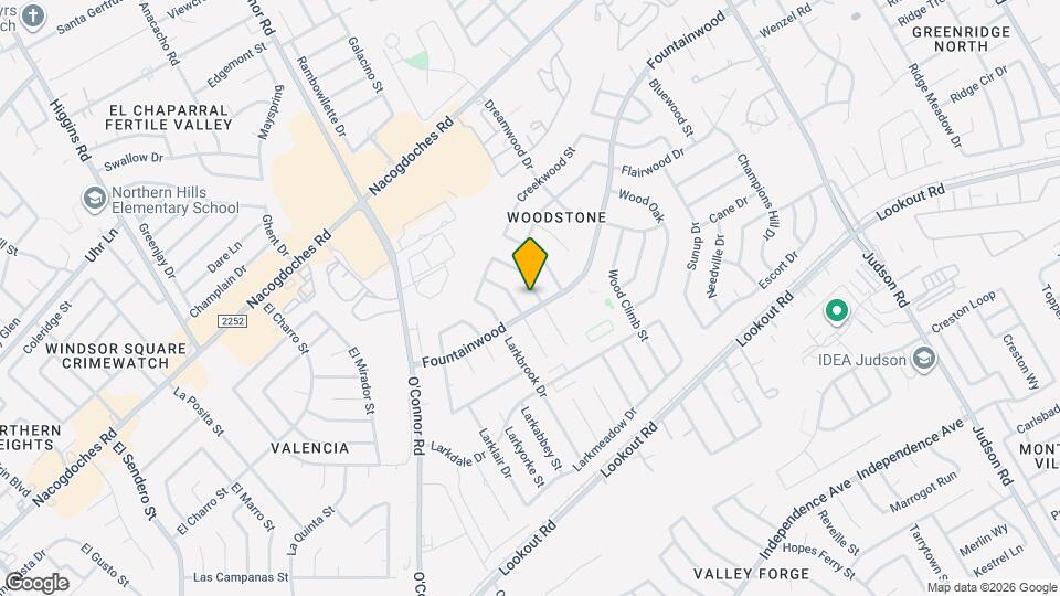 13707 Earlywood St Map and Location Details