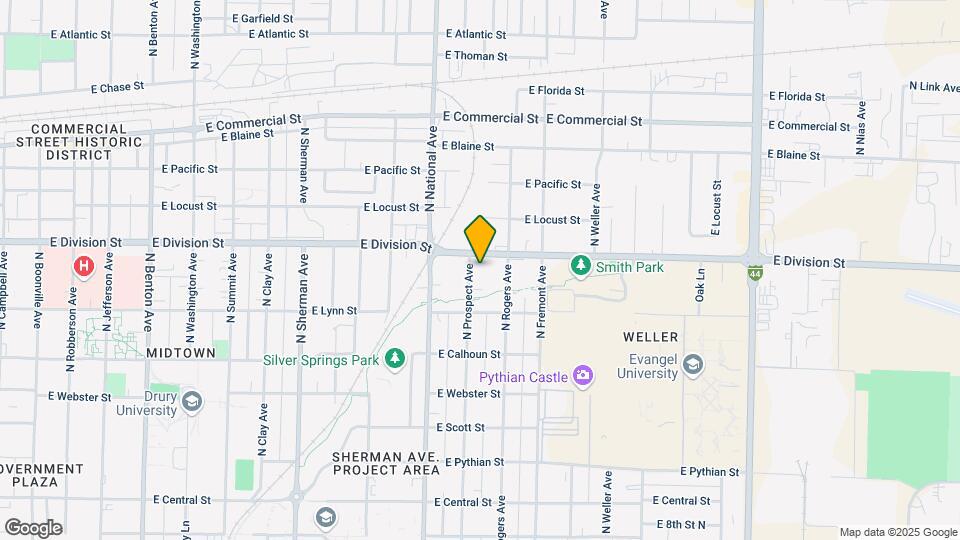 1448 N Prospect Ave Map and Location Details