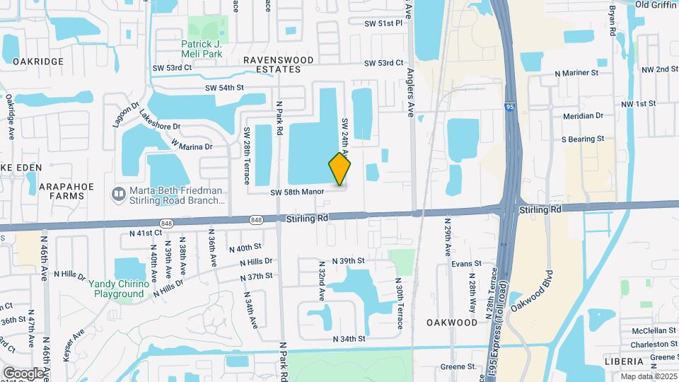2403 SW 58th Manor Map and Location Details