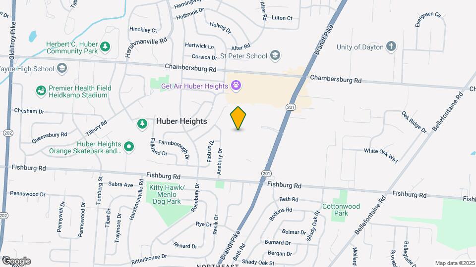 Authentix Huber Heights Mapa y Detalles de la Ubicación