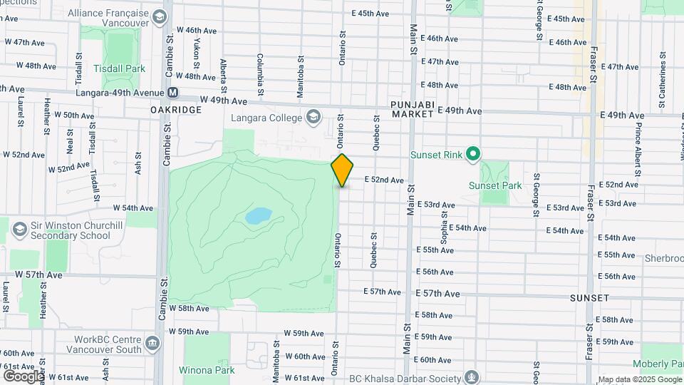 6866 Ontario St Map and Location Details