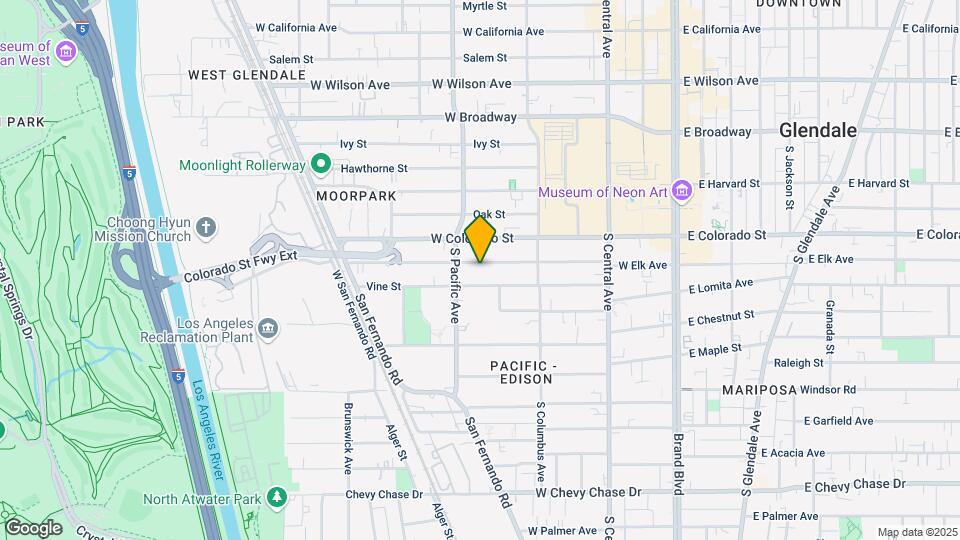 458 W Elk Ave Map and Location Details