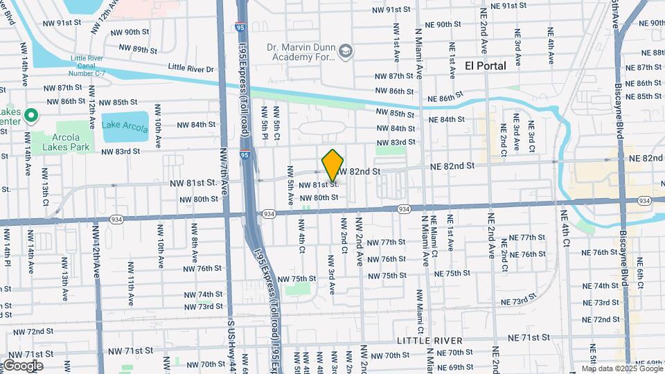 270 NW 81st St. Map and Location Details