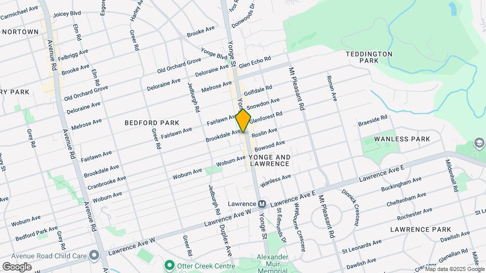 3238 Yonge St Map and Location Details