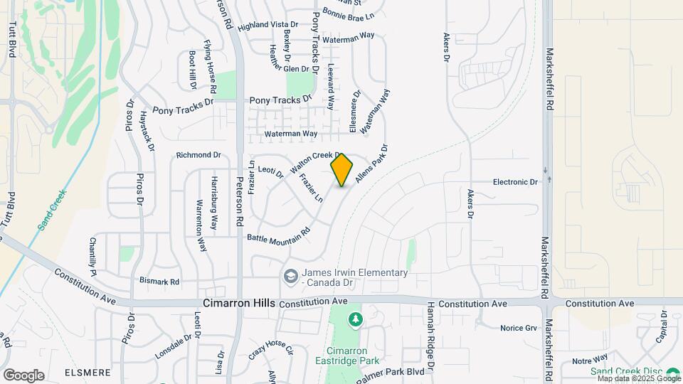 7190 Allens Park Dr Map and Location Details