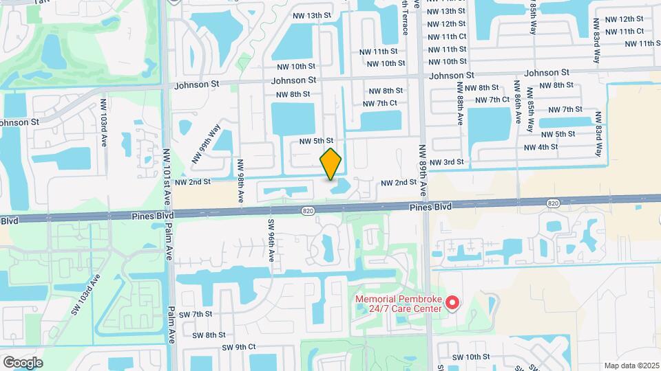 141 NW 93rd Ave Map and Location Details