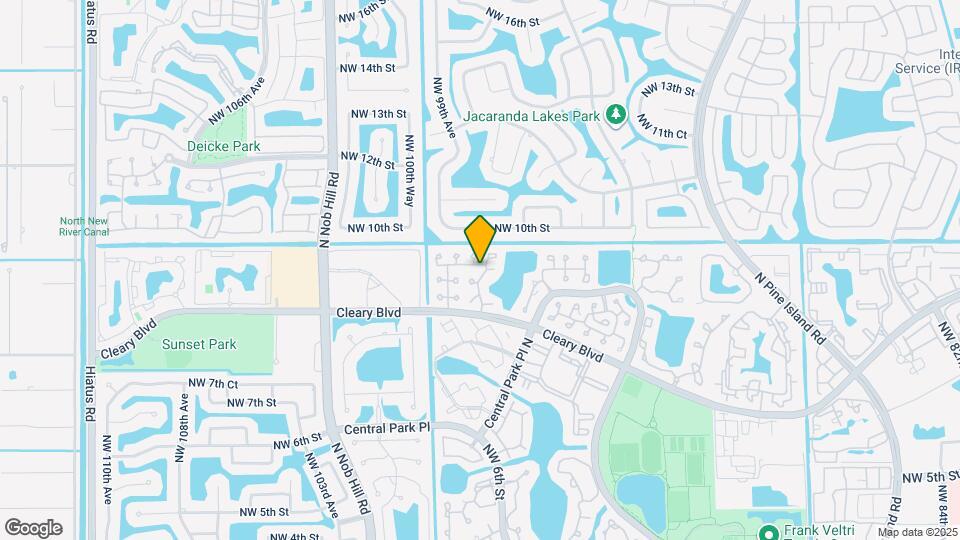 9836 NW 9th Ct Map and Location Details