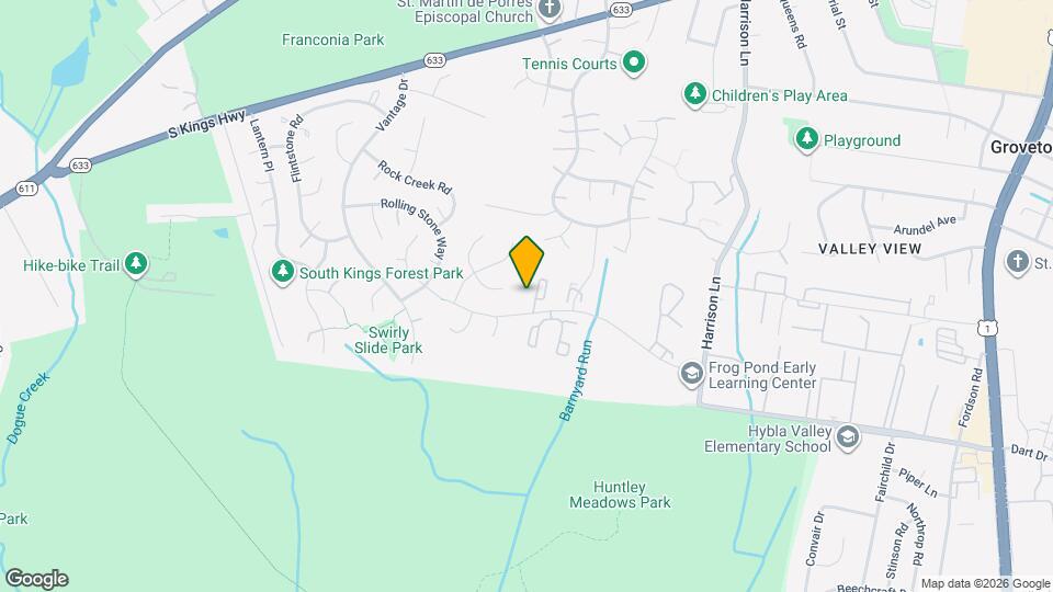 7136 Strawn Ct Map and Location Details