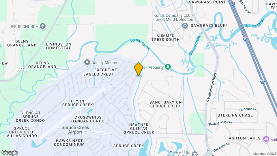 2616 Spruce Creek Blvd Map and Location Details