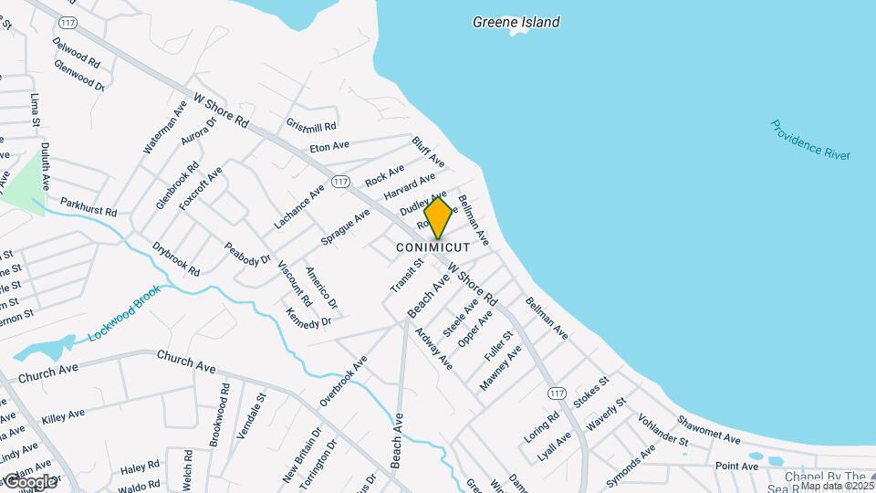 744 W Shore Rd Map and Location Details