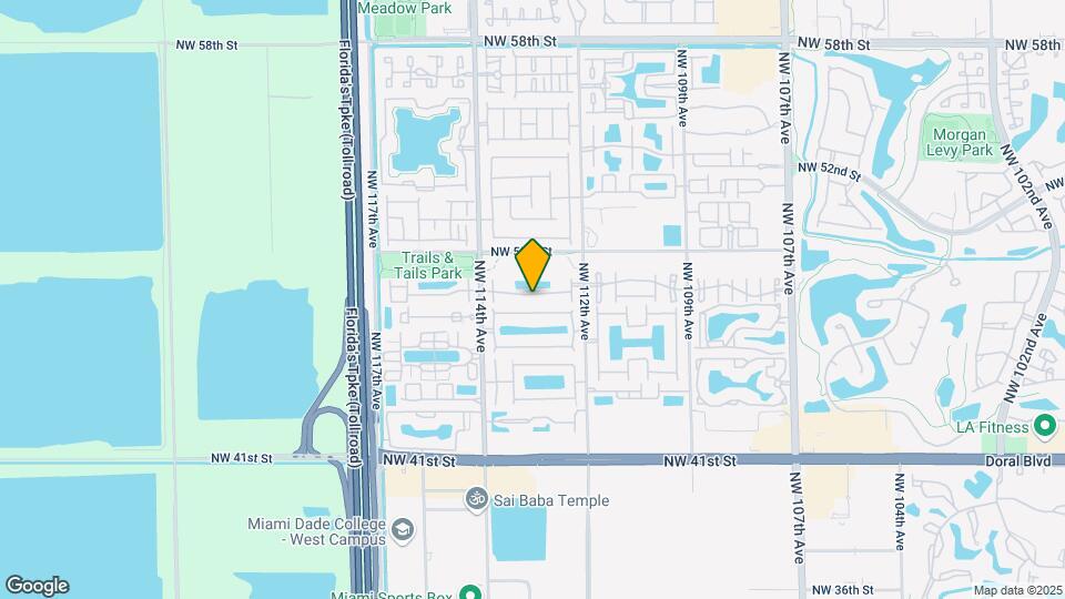 11300 NW 48th Terrace Map and Location Details