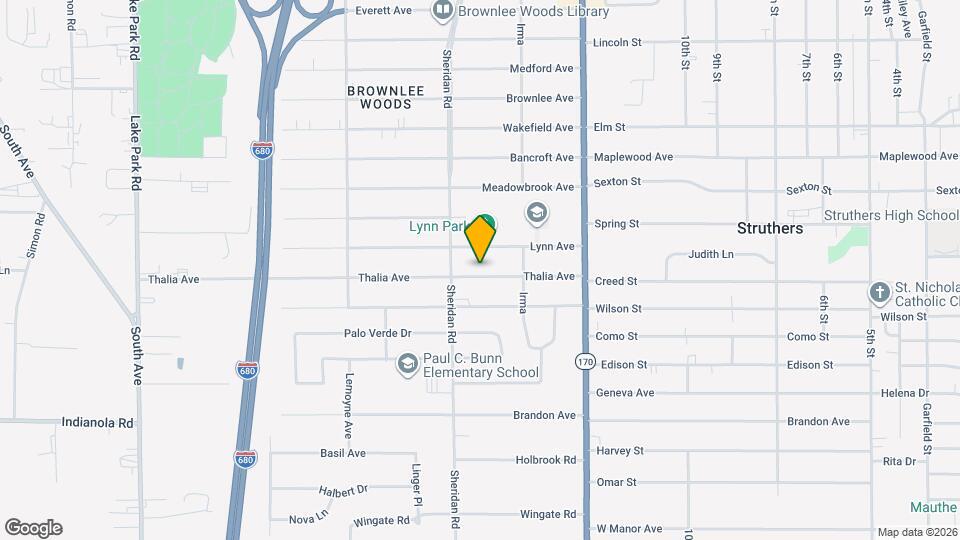 1920 Thalia Ave Mapa y Detalles de la Ubicación