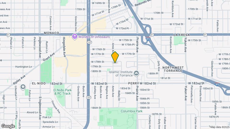 4125 W 179th St Mapa y Detalles de la Ubicación