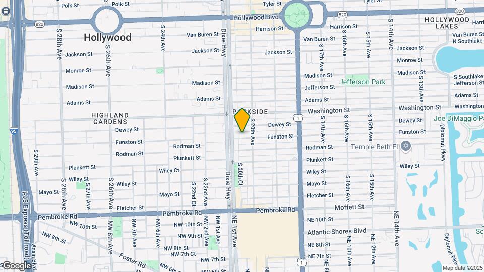 2029 Funston St Map and Location Details