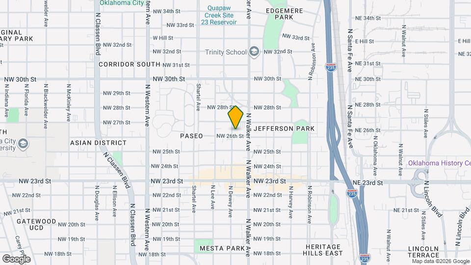 525 NW 26th St Map and Location Details