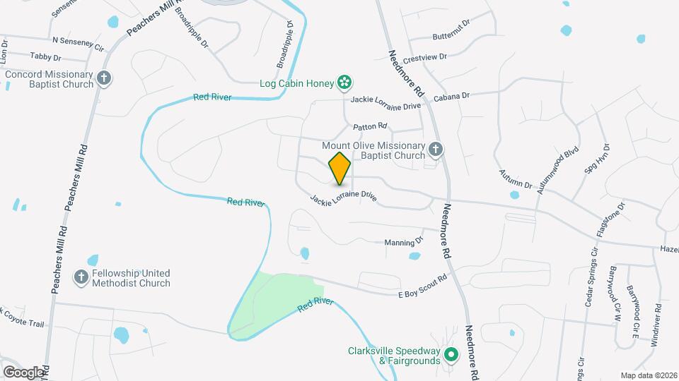 2026 Jackie Lorraine Drive Map and Location Details