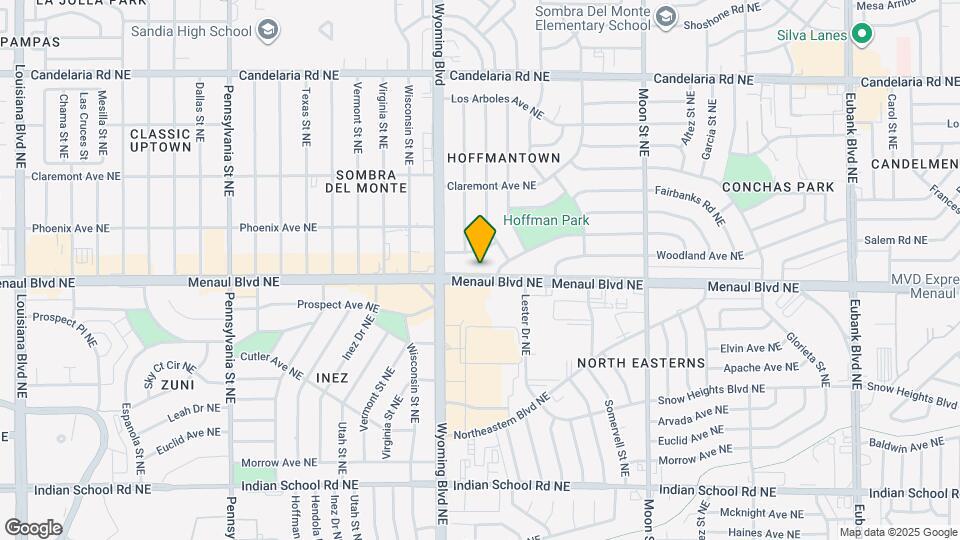 8503 Menaul Blvd NE Map and Location Details