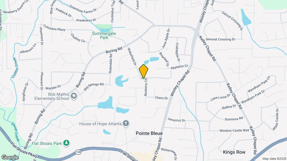 3240 Wakefield Dr Map and Location Details